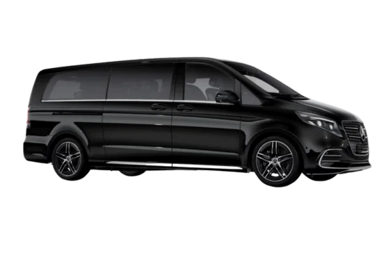 vehicule taxi van toulouse van tpmr mercedes classe v noir 1 a 8 passagers avec rampe pour fauteuil roulant